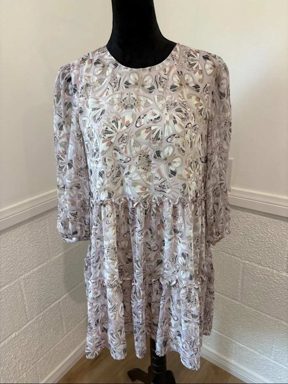 Aritzia Sundays Best Mini Floral Dress Size Small